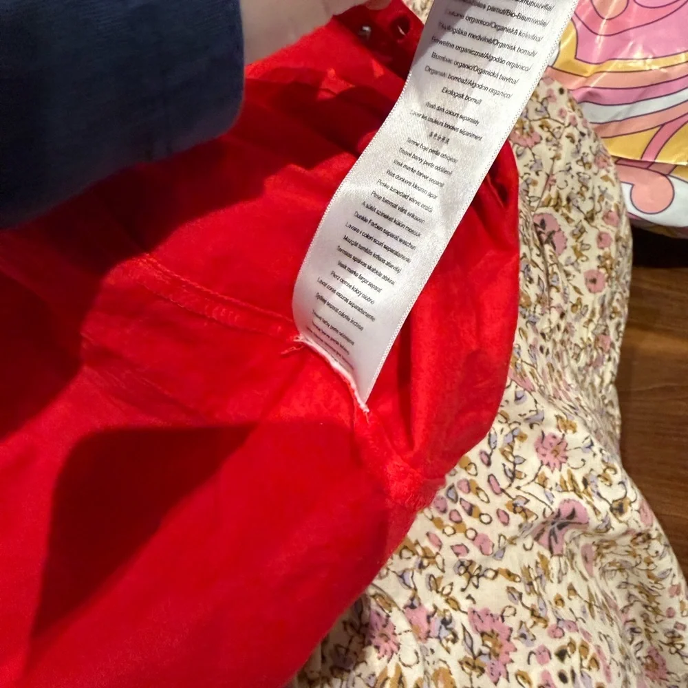 Damson Madder / Penelope mini dress in red eyelet broderie 6 - Picture 9 of 9